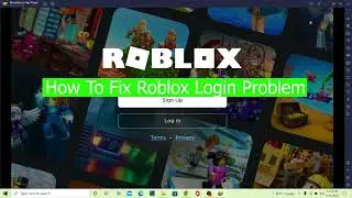 How to FIX Roblox Login Error | Fix Roblox Login Problem (2022)