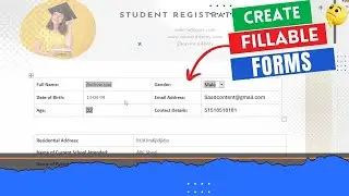 How to Create Fillable Forms in Microsoft Word | Create Custom Form in MS Word
