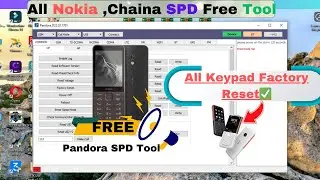 All Keypad Nokia , Chaina SPD Factory Reset & IMEI Repair Free Tool ✅| Pandora Free💯 Tool 2025