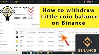 How to withdraw Little coin balance | on Binance