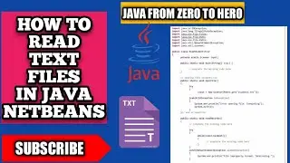 How to create and write Text Files in java |Writing Text File in java |Java How to write a text file