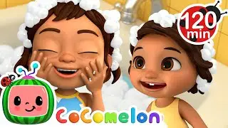 Nina's Bubble Bath Play! 🛁🧼 | MORE CoComelon Nursery Rhymes and Kids Songs | Animals for Kids