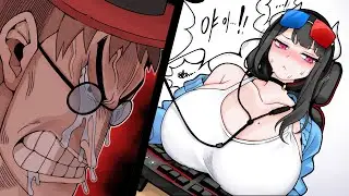 가슴이 키보드를 가려 트롤러라 욕먹던 지난 몇년... 하우카우가 감내해야했던 고통은....!!!
