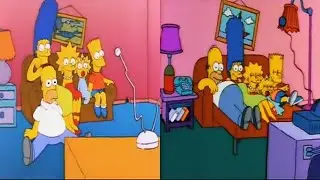 ID Classic Intro vs Modern Couch Gags