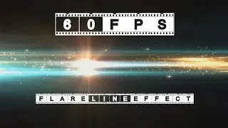 60fps Transition Effect Flare Center Line Flashing Animation Background