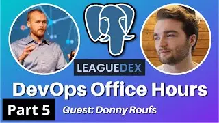 Moving a (small) PostgreSQL Database! [DevOps Office Hours Ep. 08 -- Featuring Donny Roufs]