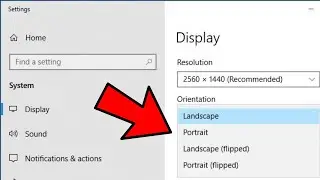 How to Rotate the Screen on Windows 10 - Rotate Laptop Screen (2022)