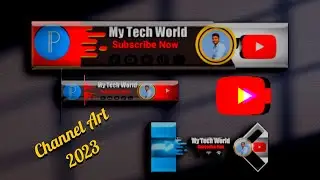 How to Create YouTube banner||how to make a banner, YouTube banner template pixelLab,YouTube Channel