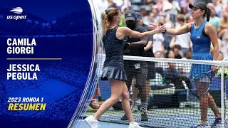 Camila Giorgi vs. Jessica Pegula Resumen | 2023 US Open Ronda 1