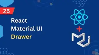 React Material UI Tutorial - 25 - Drawer