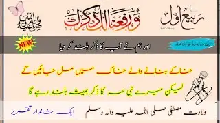 Best speech on seerat un Nabi SAW | Muhammad SAW speech in Urdu | 12 rabi Ul awal speech in Urdu