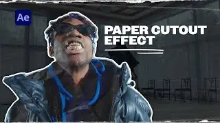 FREE PAPER TEXTURES | How to create PAPER CUTOUT Effect in After Effects