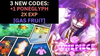 [3 NEW CODES] *+1 PONEGLYPH & 2X EXP* ALL WORKING IN A ONE PIECE GAME JUNE 2023! Roblox.
