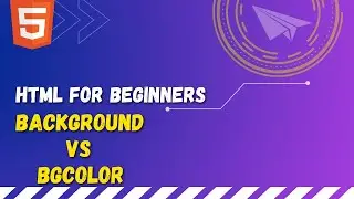 18 HTML background attribute | HTML bgcolor attribute | Use color and image as background in pages