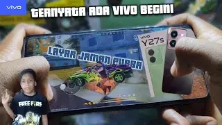 Vivo Y27s Ram 8GB Game Test Free Fire Max || Handcam || SD 680 4G (6 nm) || Li-Po 5000 mAh