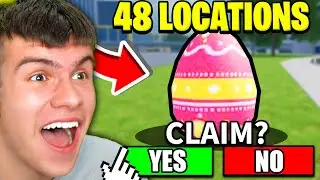 How To Find ALL 48 EGG LOCATIONS In Roblox Vehicle Legends! Egg Hunt Event 2024!