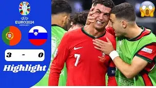 Portugal 0 - 0 Slovenia (3 - 0) Penalties) | Highlights | UEFA Euro