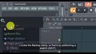 FL Studio 12 tutorial: Where are my backup project files?