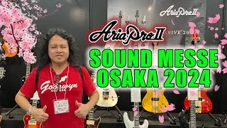 Aria Pro Sound Messe in Osaka 2024! #ariaguitar #ariaproii #ariaisback #soundmesseosaka2024 #osaka