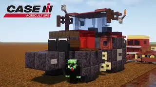Minecraft Case IH Puma Tractor Tutorial