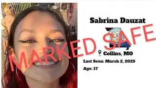 URGENT!!!  17 YEAR OLD SABRINA DAUZAT IS MISSING AND ENDANGERED FROM COLLINS MISSOURI!!!!