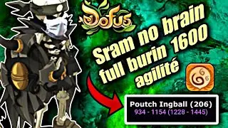 DOFUS SRAM 1600 AGILITÉ NO BRAIN FULL BURIN KOLI 1VS1