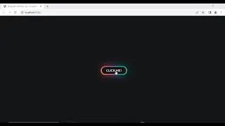 HTML and CSS animated Gradient color  button with hover glow