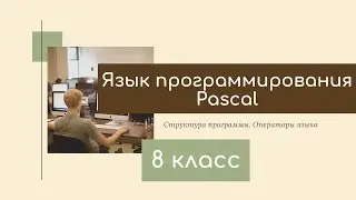 Структура программы. Операторы ввода/вывода