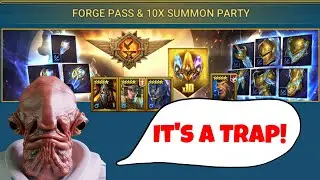 10x Forge Pass Trap!!!!!!!   Raid: Shadow Legends