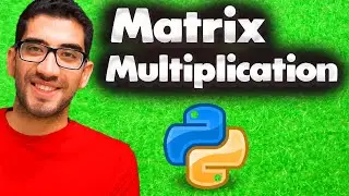 Matrix Multiplication in Python using NumPy (using @ operator, matmul and dot)