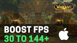 BEST MAC Settings for World of Warcraft! (Maximize FPS & Visibility)