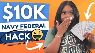 Navy Federal Credit Card Hack $10,000 high limit | best Credit card hack for bad credit