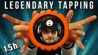 ASMR LEGENDARY TAPPING | 1,5 hour no talking compilation