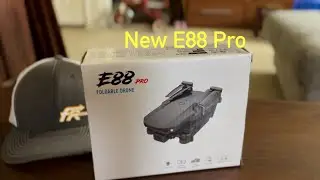 Open box review of the E88 pro foldable drone from TikTok ￼ #rclife #aviation #drone #rcpilot