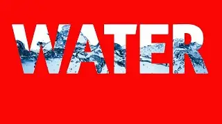 water text effect ||after effects ||water animation|| kinemaster