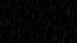 Rain fall black screen | Thunder Effect Black Background ⚡ | Rainfall effect black screen  ⛈⚡