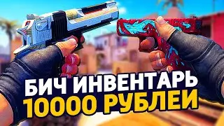 САМЫЙ КРАСИВЫЙ БИЧ ИНВЕНТАРЬ ЗА 10 000 РУБЛЕЙ В КС ГО - БИЧ ЗАКУПКА В CS:GO // ЗАКУПКА В КСГО