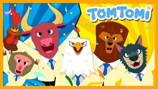 National Animal Parade Song | World Animal Songs | The Olympics | Kids Song | TOMTOMI