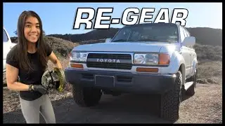 Doing a Full Re-Gear on my Toyota Land Cruiser FJ80! Nitro 4.56 Gears