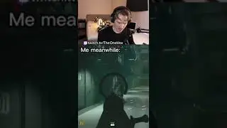 Best cod player vs me vibing💀 My twitch: TheOneVex 
