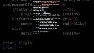 Python for Beginners: Student Attendance Using Python