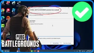 A PUBG BATTLEGROUNDS Process Has Crashed! (New Fix)