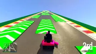 Fastest Lawnmower Race