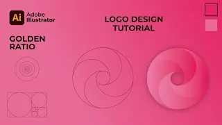 Design a Logo with Golden Ratio | Adobe Illustrator Tutorial