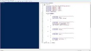 Powershell | Case Switch | DO While loop