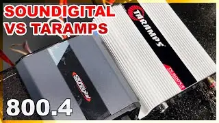 TRETA! SOUNDIGITAL SD800.4 VS TARAMPS TS800X4 - QUAL É MELHOR?