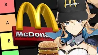 Ranking Genshin Characters as MCDONALDS EMPLOYEES?!