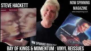 Steve Hackett  : New Vinyl Reissues -  Bay of Kings and Momentum