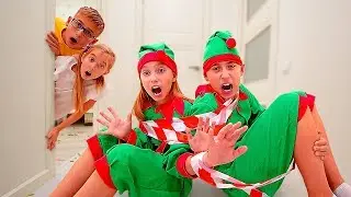 Катя и Ростя поймали вредных Эльфов! Elf on the shelf