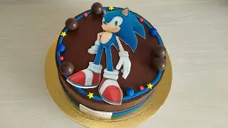 Оформление торта Соник Бум 🎂Торт для мальчика 🙎‍♂️ 💞Готовьте с любовью💞